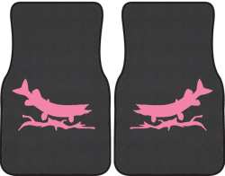 Predatory Pike Silhouette Car Mats