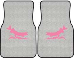 Predatory Pike Silhouette Car Mats