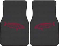 Muskie Silhouette Car Mats