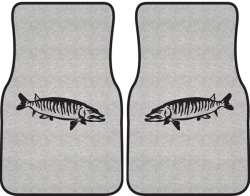 Muskie Silhouette Car Mats