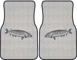 Muskie Silhouette Car Mats