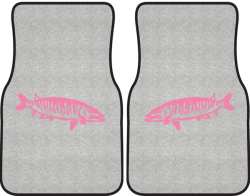 Muskie Silhouette Car Mats