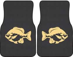 Bluegill 2 Silhouette Car Mats