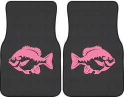 Bluegill 2 Silhouette Car Mats