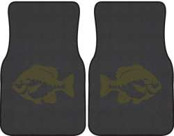 Bluegill 2 Silhouette Car Mats