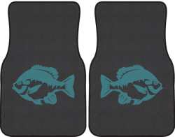Bluegill 2 Silhouette Car Mats
