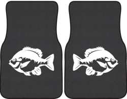 Bluegill 2 Silhouette Car Mats