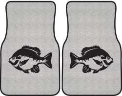 Bluegill 2 Silhouette Car Mats