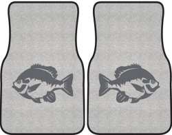 Bluegill 2 Silhouette Car Mats