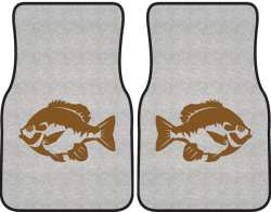Bluegill 2 Silhouette Car Mats