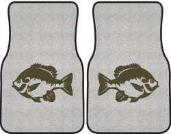 Bluegill 2 Silhouette Car Mats