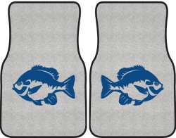 Bluegill 2 Silhouette Car Mats