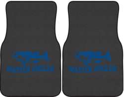 Master Angler Bass Silhouette Car Mats