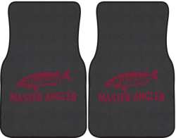 Master Angler Muskie Silhouette Car Mats