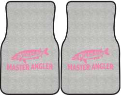 Master Angler Muskie Silhouette Car Mats