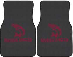 Master Angler Muskie 2 Silhouette Car Mats