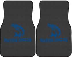 Master Angler Muskie 2 Silhouette Car Mats