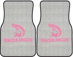 Master Angler Muskie 2 Silhouette Car Mats