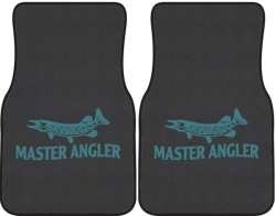 Master Angler Northern Silhouette Car Mats
