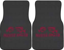 Master Angler Panfish Silhouette Car Mats