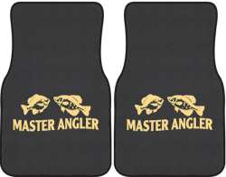 Master Angler Panfish Silhouette Car Mats