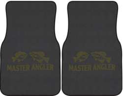 Master Angler Panfish Silhouette Car Mats