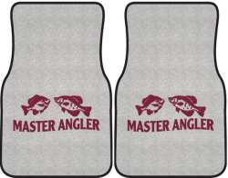 Master Angler Panfish Silhouette Car Mats
