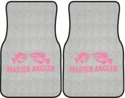 Master Angler Panfish Silhouette Car Mats