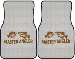 Master Angler Panfish Silhouette Car Mats