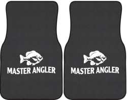 Master Angler Sunfish Silhouette Car Mats