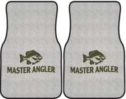Master Angler Sunfish Silhouette Car Mats