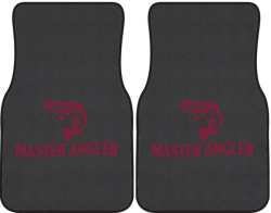 Master Angler Trout Silhouette Car Mats