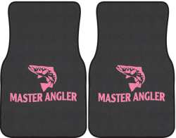 Master Angler Trout Silhouette Car Mats