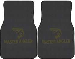 Master Angler Trout Silhouette Car Mats