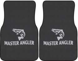 Master Angler Trout Silhouette Car Mats
