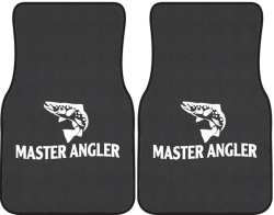 Master Angler Trout Silhouette Car Mats
