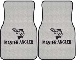 Master Angler Trout Silhouette Car Mats