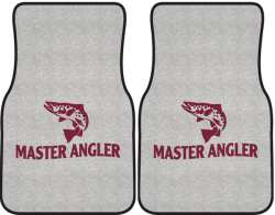 Master Angler Trout Silhouette Car Mats