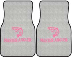 Master Angler Trout Silhouette Car Mats