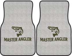 Master Angler Trout Silhouette Car Mats