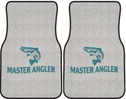 Master Angler Trout Silhouette Car Mats