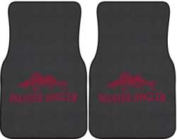 Master Angler Walleye 2 Silhouette Car Mats