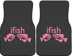 ifish Panfish Silhouette Car Mats