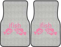 ifish Panfish Silhouette Car Mats
