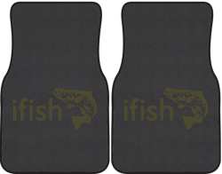 ifish Trout Silhouette Car Mats