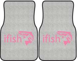 ifish Trout Silhouette Car Mats