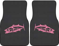 Mackerel Silhouette Car Mats