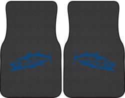Mackerel Silhouette Car Mats
