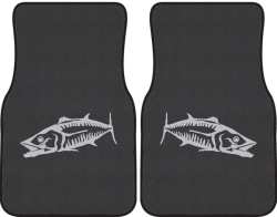 Mackerel Silhouette Car Mats