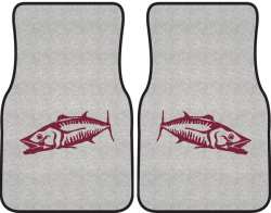 Mackerel Silhouette Car Mats